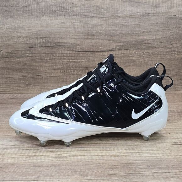 Nike Zoom Vapor Carbon Fly D Men's Sz 14 White Black Soccer Cleats (396255-001) - Picture 3 of 10